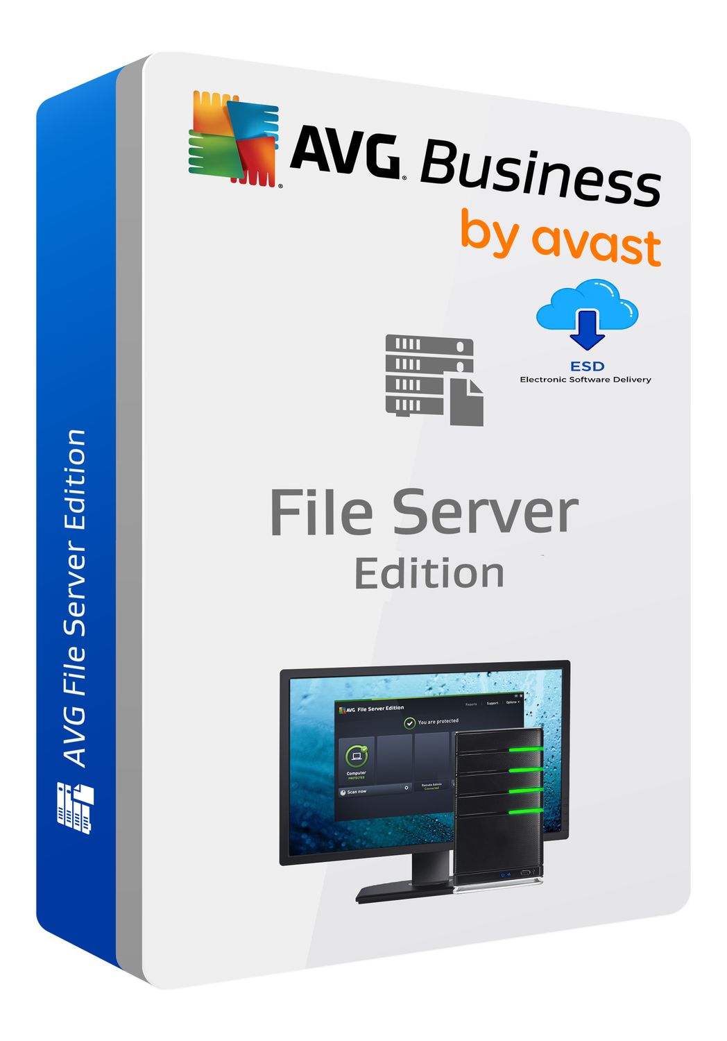 AVG File Server Business Edition | 1-10 Server | 1 Jahr | stets aktuell | ESD
