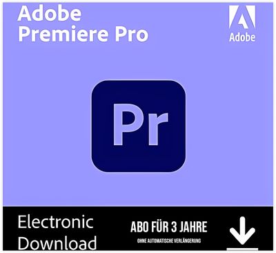 Adobe Premiere Pro 2026 | 2 Geräte | 3 Jahre | ESD Adobe Premiere Pro 2026 | 2 Geräte | 3 Jahre | ESD