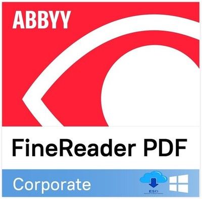 ABBYY FineReader PDF 16 Corporate | 1 Nutzer/Win | 1 Jahr | ESD