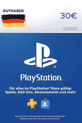30€ PlayStation Store digitales Guthaben | PSN Voucher Code nur für DE 30€ PlayStation Store digitales Guthaben | PSN Voucher Code nur für DE