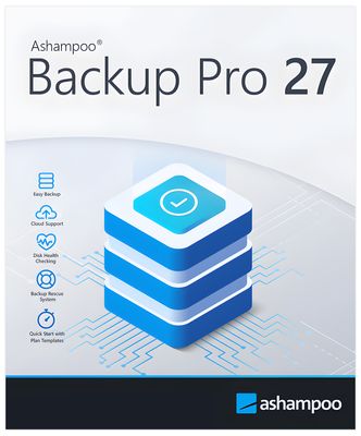 Ashampoo Backup Pro 27 | 1 PC | Dauerlizenz (einmaliger Kauf) | ESD