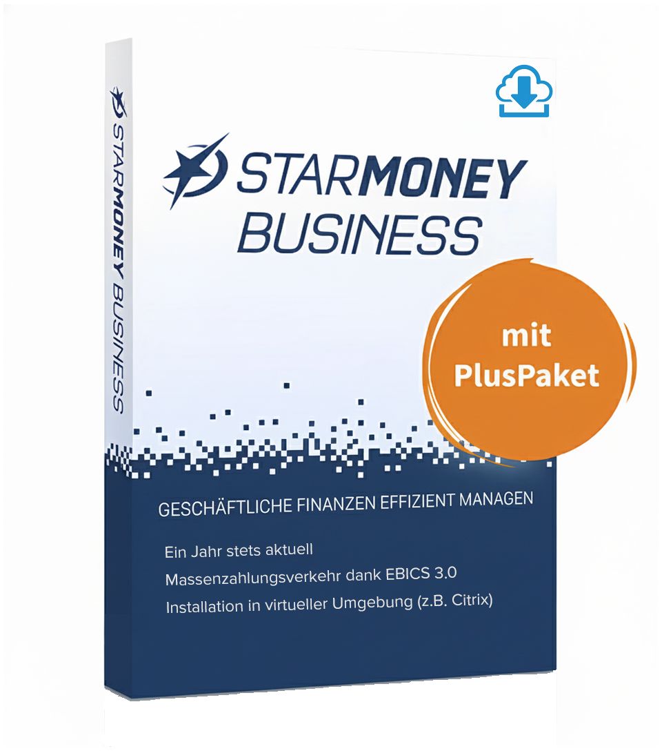 StarMoney Business 12 mit PlusPaket | 25 Nutzer | 1 Jahr | inkl. Premiumsupport | ESD