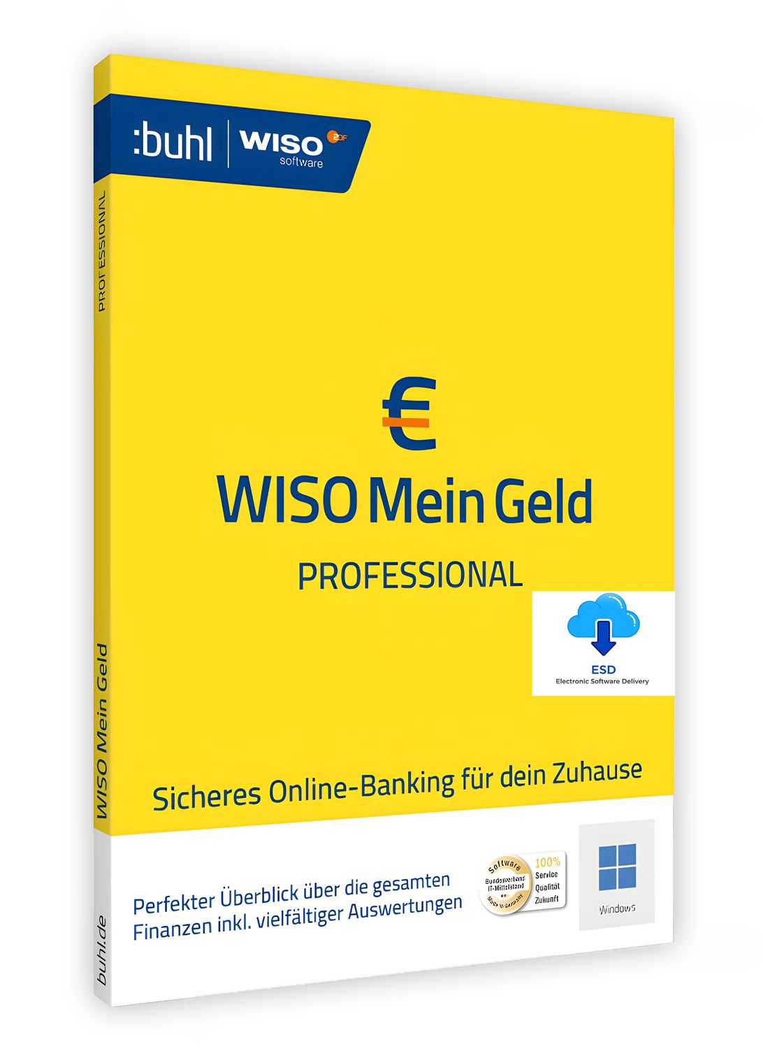 WISO Mein Geld Professional 2026 | 1 PC | 1 Jahr | stets aktuell | ESD