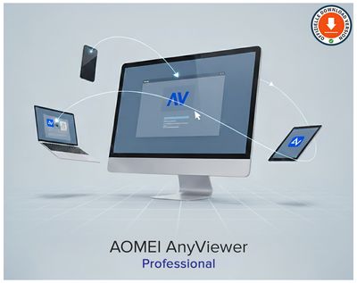 AOMEI AnyViewer Professional | 1 Lizenz/User | 10 Geräte | 1 Jahr | ESD