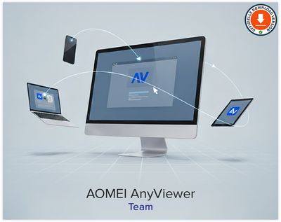 AOMEI AnyViewer Team | 1 Lizenz | 30 User | 100 Geräte | 1 Jahr | ESD