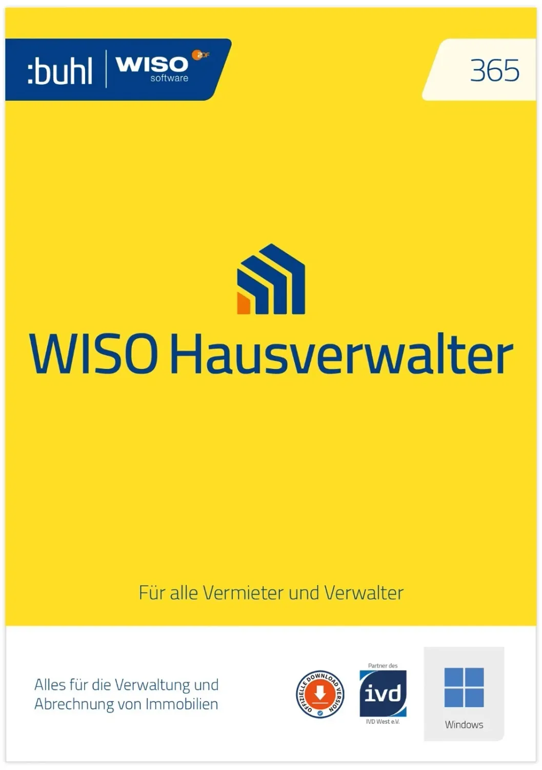 WISO Hausverwalter 365 Start 2026 | 1 Nutzer (10 WE) | ESD