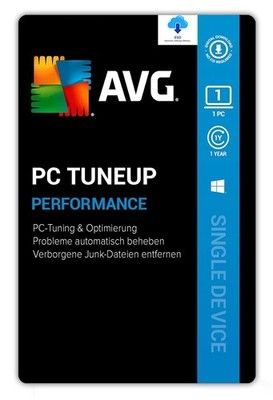 AVG TuneUp | 1 PC | 1 Jahr | stets aktuell | Key in 5 Min. | ESD