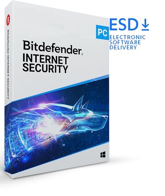 Bitdefender Internet Security | 1 PC | 1 Jahr | stets aktuell | ESD Bitdefender Internet Security | 1 PC | 1 Jahr | stets aktuell | ESD