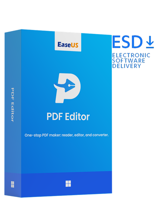 EaseUS PDF Editor | 1 PC | Dauerlizenz | Lifetime Upgrades | ESD