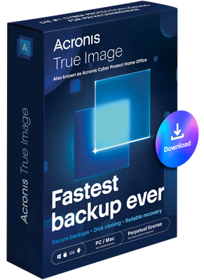 Acronis True Image 2025 | 5 Geräte | Dauerlizenz (einmaliger Kauf) | ESD