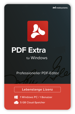 PDF Extra 2021 | 1 PC | Dauerlizenz inkl. Cloud-Speicher | ESD