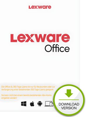 Lexware Office XL (365 Tage) | 1 Lizenz | ESD