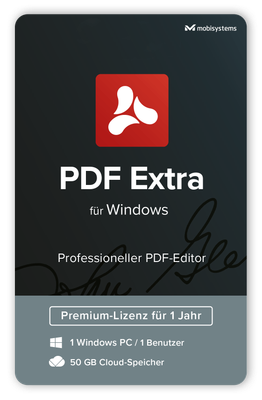 PDF Extra Personal | 1 PC | 1 Jahr | inkl. 50 GB Cloud | stets aktuell | ESD PDF Extra Personal | 1 PC | 1 Jahr | inkl. 50 GB Cloud | stets aktuell | ESD