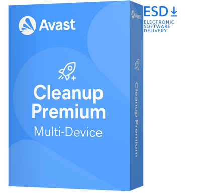 Avast Cleanup Premium | 10 Geräte | 1 Jahr | stets aktuell | ESD