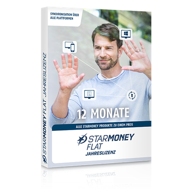 StarMoney Flat | alle Geräte | 1 Jahr | inkl. Premiumsupport | ESD