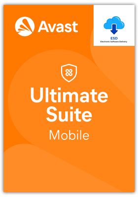 Avast Mobile Ultimate | 1 Android-Gerät | 1 Jahr | stets aktuell | Key in 5 Min. | ESD