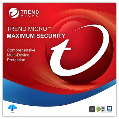 Trend Micro Maximum Security | 1 Gerät | 1 Jahr | stets aktuell | ESD