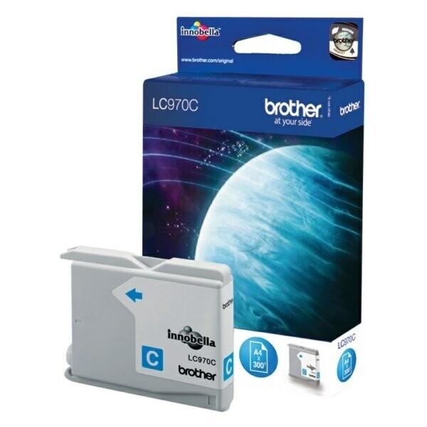 Original Brother Druckerpatrone LC970C  Cyan