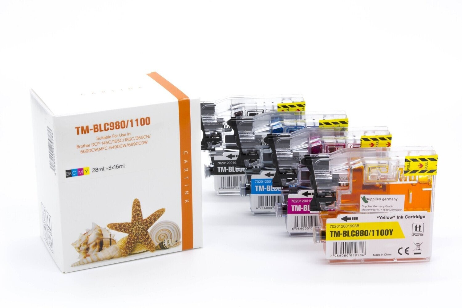 Alternatives Multipack passend zu Brother LC1100VALBP / LC-1100VALBP