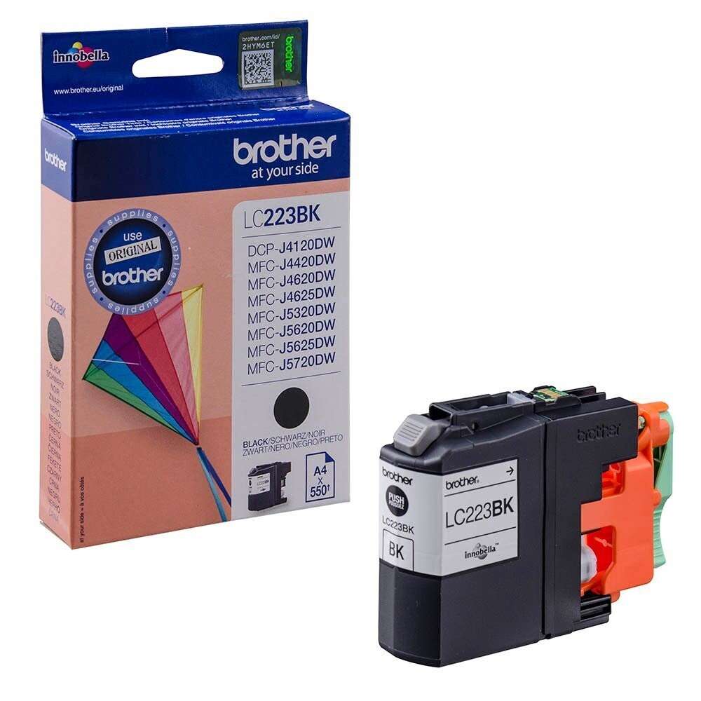 Original Brother Druckerpatrone LC223BK  / LC-223BK   Black