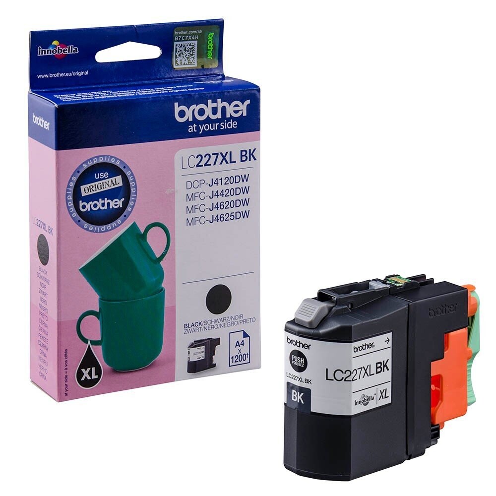 Original Brother Druckerpatrone LC227XLBK  / LC-227XLBK   Black
