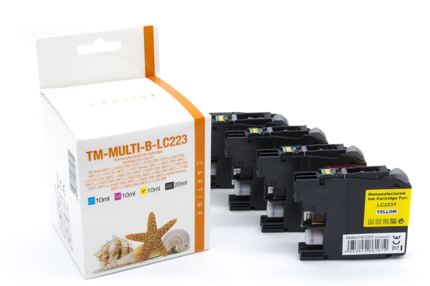 Alternatives Multipack passend zu Brother LC223VALBP / LC-223VALBP
