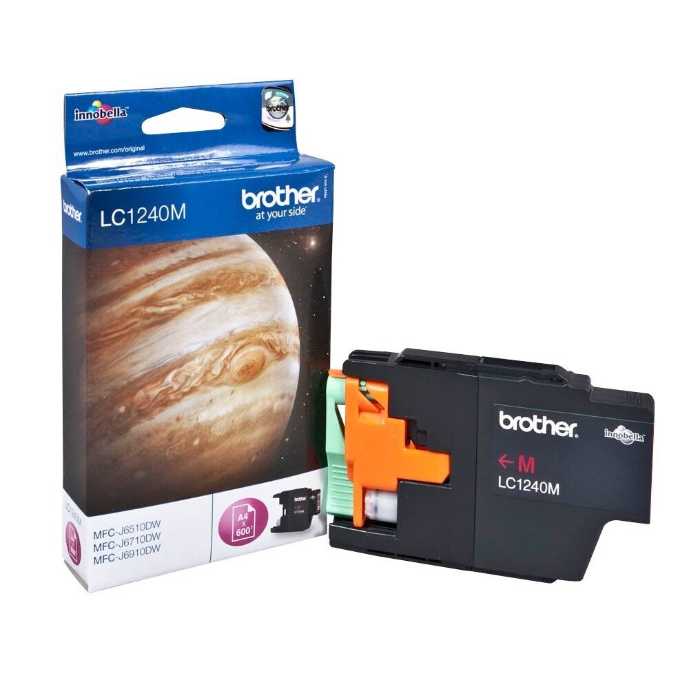 Original Brother Druckerpatrone LC1240M  / LC-1240M   Magenta
