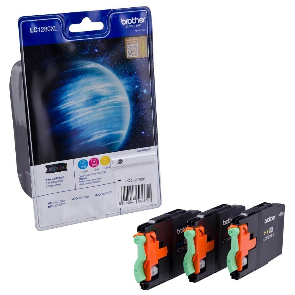 Original Brother Multipack LC1280XLRBWB / LC-1280XLRBWB