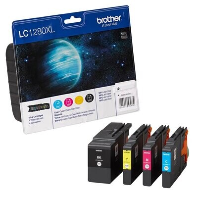 Original Brother Multipack LC1280XLVALBP / LC-1280XLVALBP