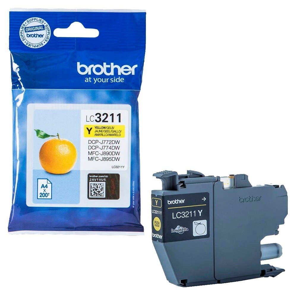 Original Brother Druckerpatrone LC3211Y  / LC-3211Y   Yellow