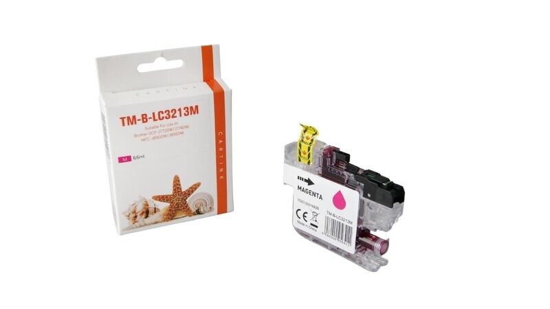 Alternative Druckerpatrone passend zu Brother LC3213M / LC-3213M  Magenta