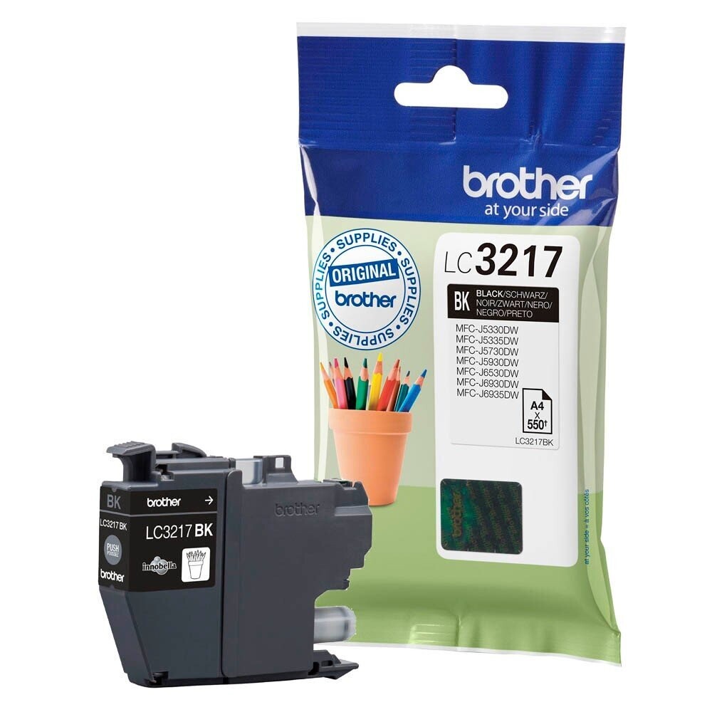 Original Brother Druckerpatrone LC3217BK  / LC-3217BK   Black