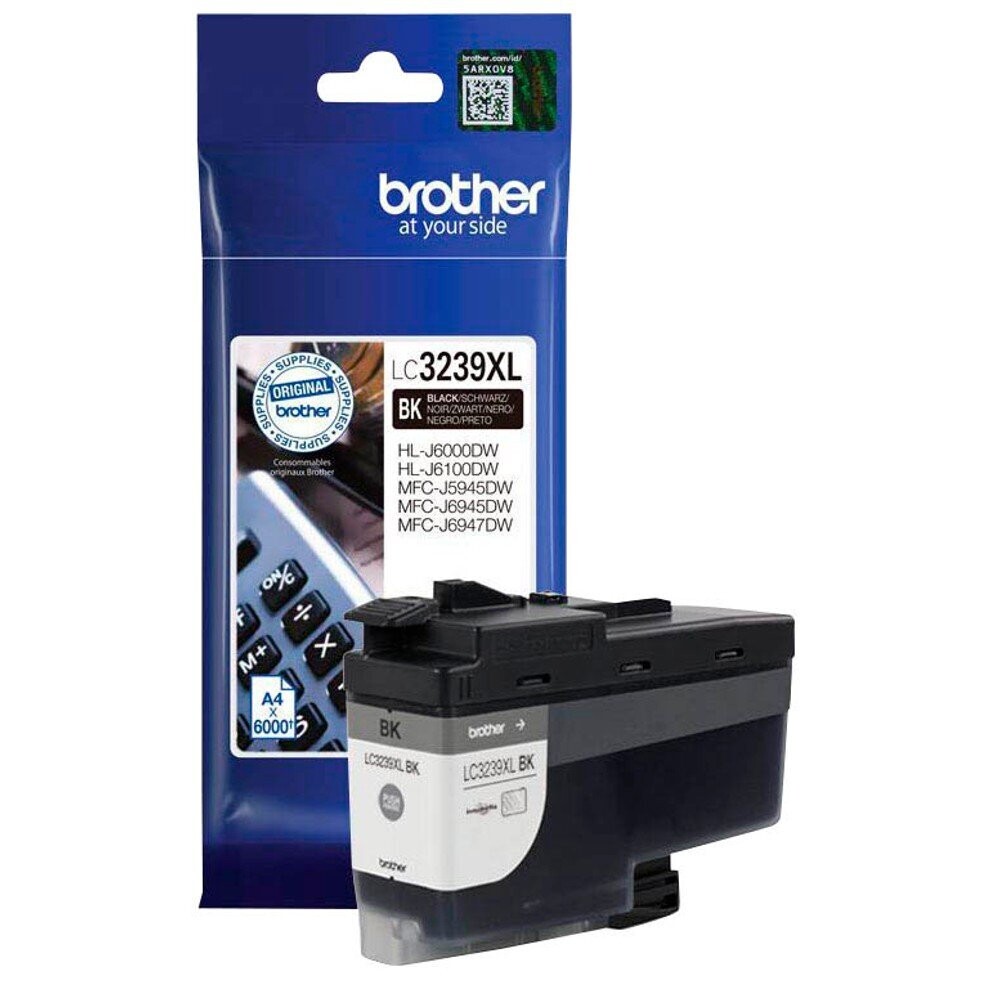 Original Brother Druckerpatrone LC3239XLBK  / LC-3239XLBK   Black