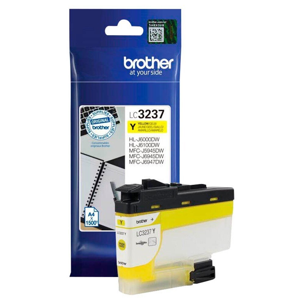 Original Brother Druckerpatrone LC3237Y  / LC-3237Y   Yellow