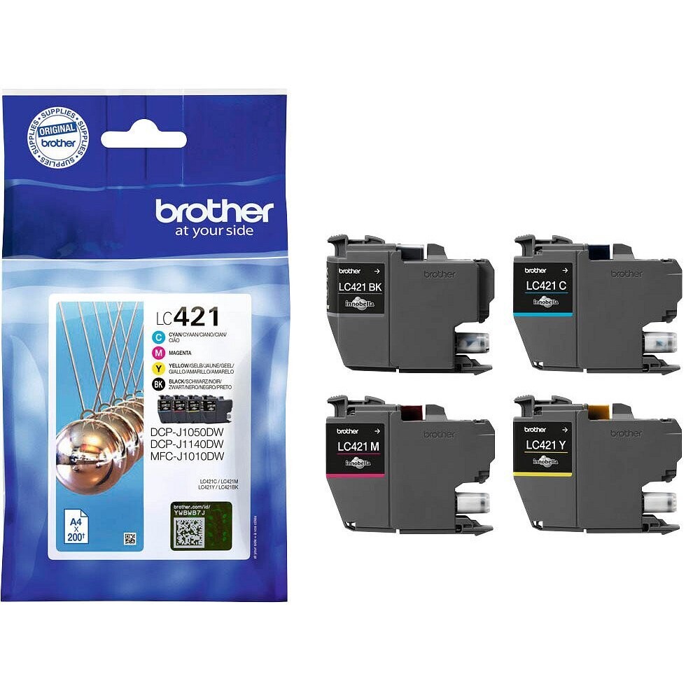 Original Brother Multipack LC421VAL / LC-421VAL