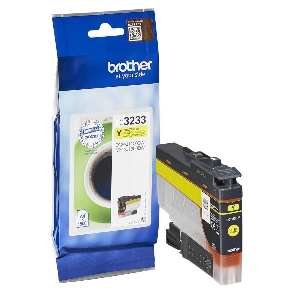 Original Brother Druckerpatrone LC3233Y  / LC-3233Y   Yellow
