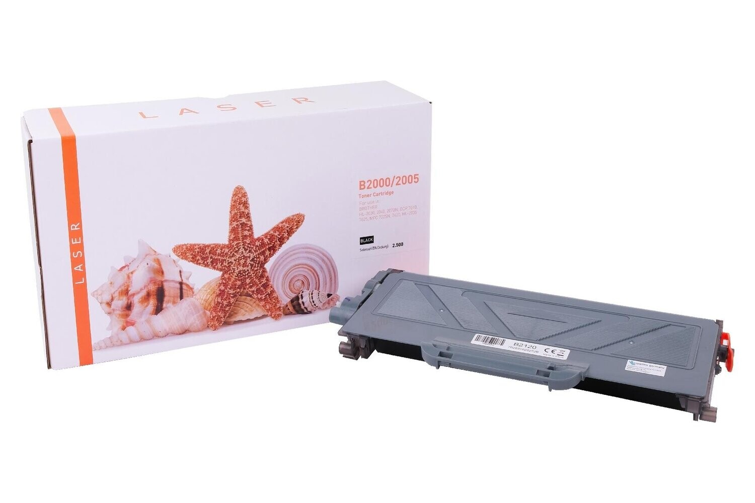 Alternativer Toner passend zu Brother TN2120 / TN-2120   Black