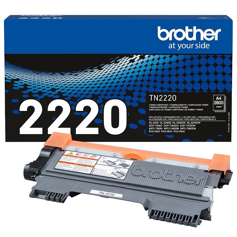Original Brother Toner TN2220 / TN-2220   Black