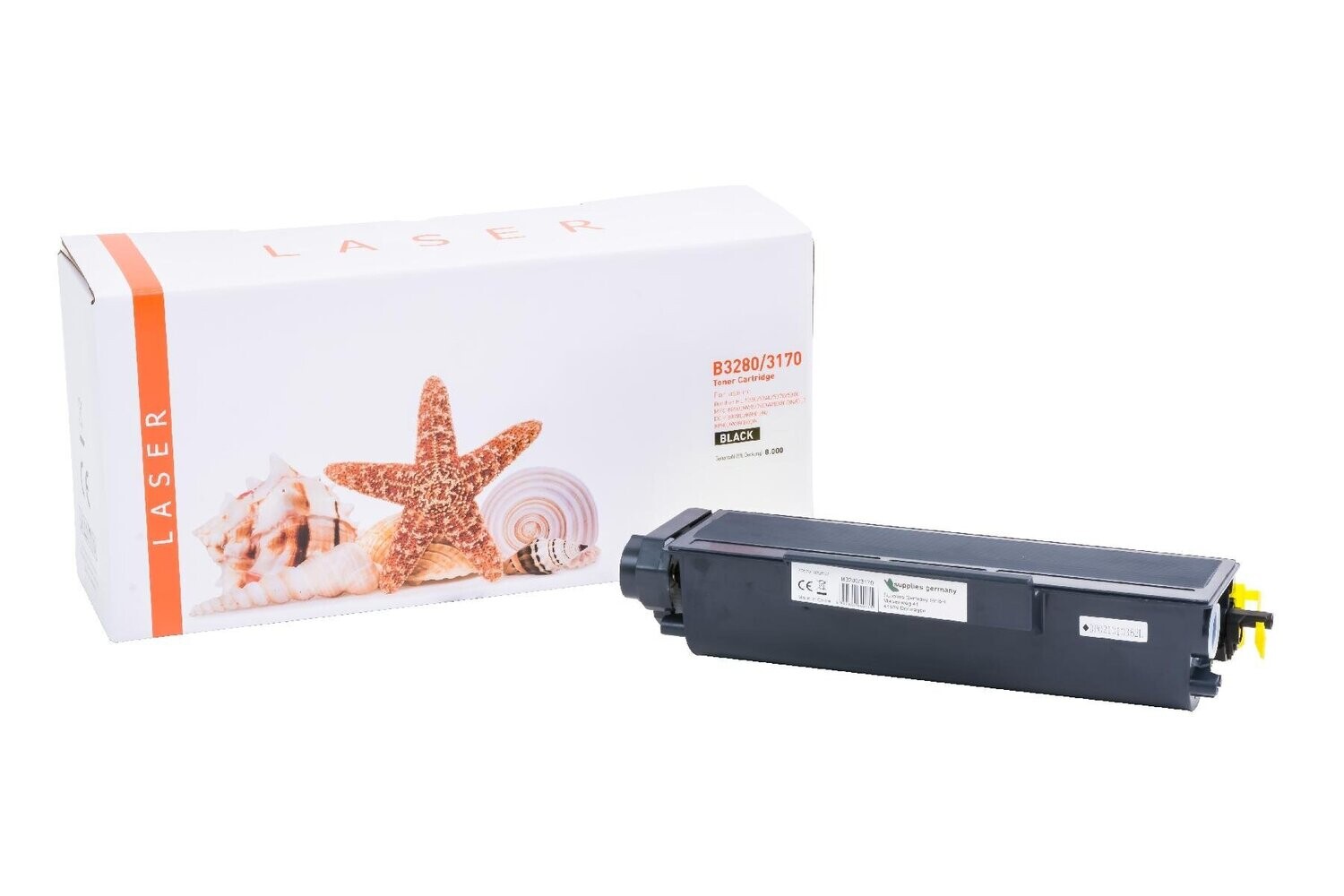 Alternativer Toner passend zu Brother TN3170 / TN-3170   Black
