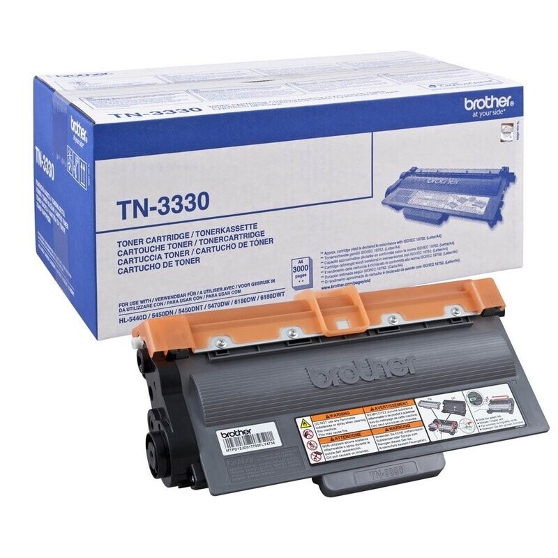 Original Brother Toner TN3330/ TN-3330   Black