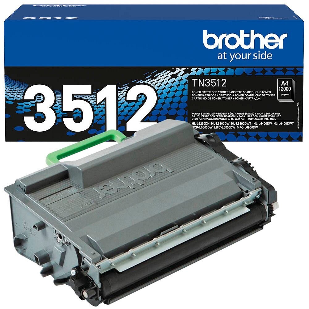 Original Brother Toner TN3512/ TN-3512   Black