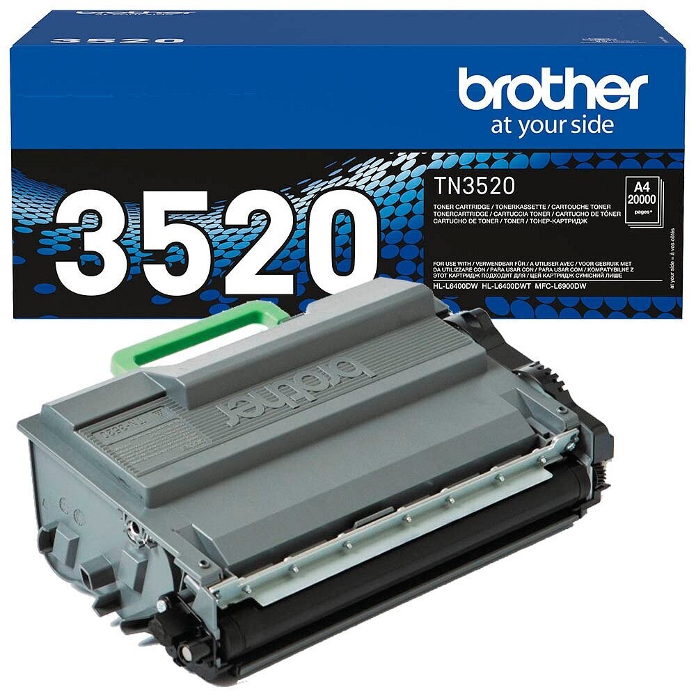 Original Brother Toner TN3520/ TN-3520   Black