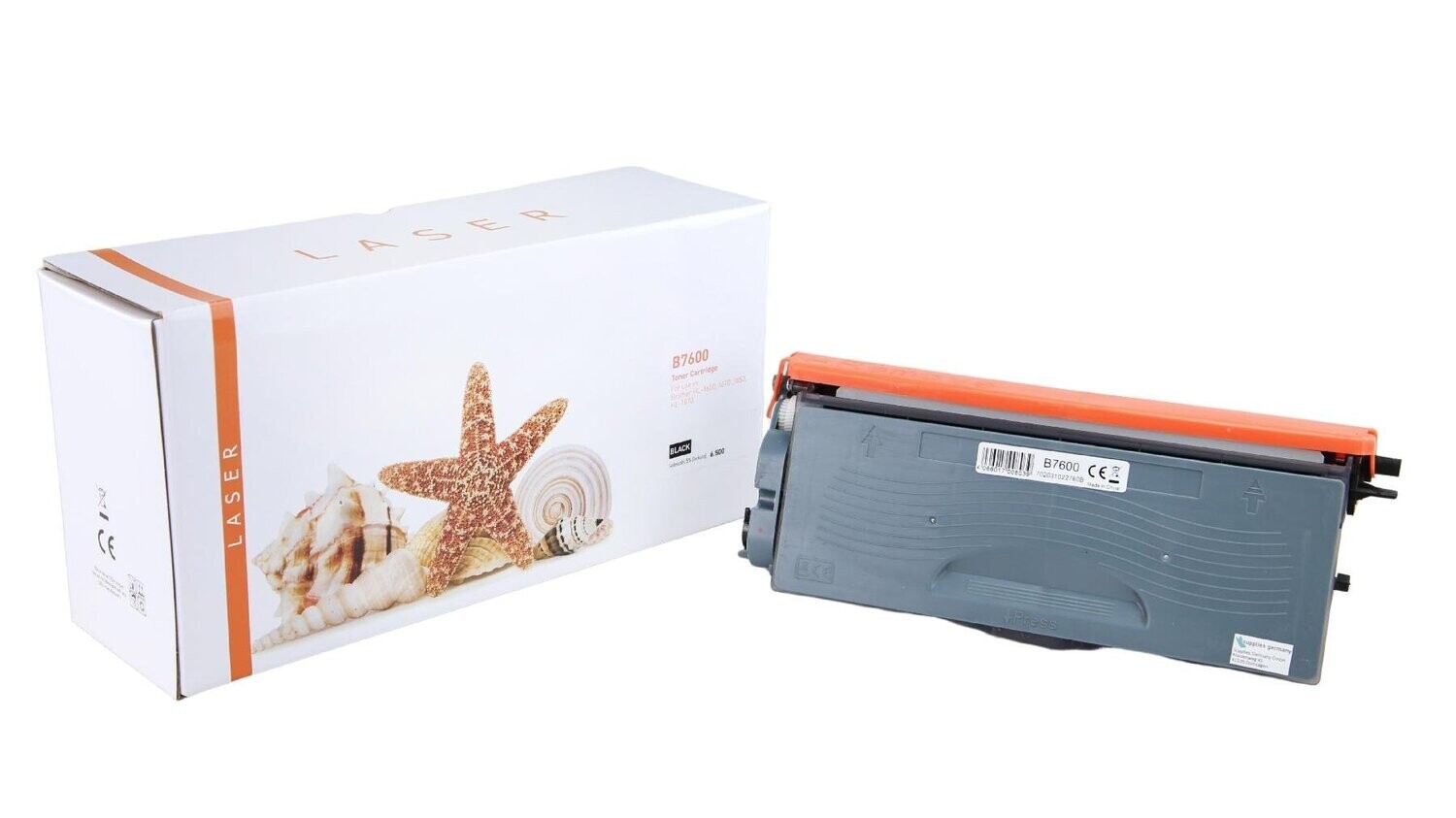 Alternativer Toner passend zu Brother TN7600 / TN-7600   Black