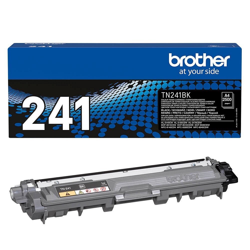 Original Brother Toner TN241BK / TN-241BK  Schwarz