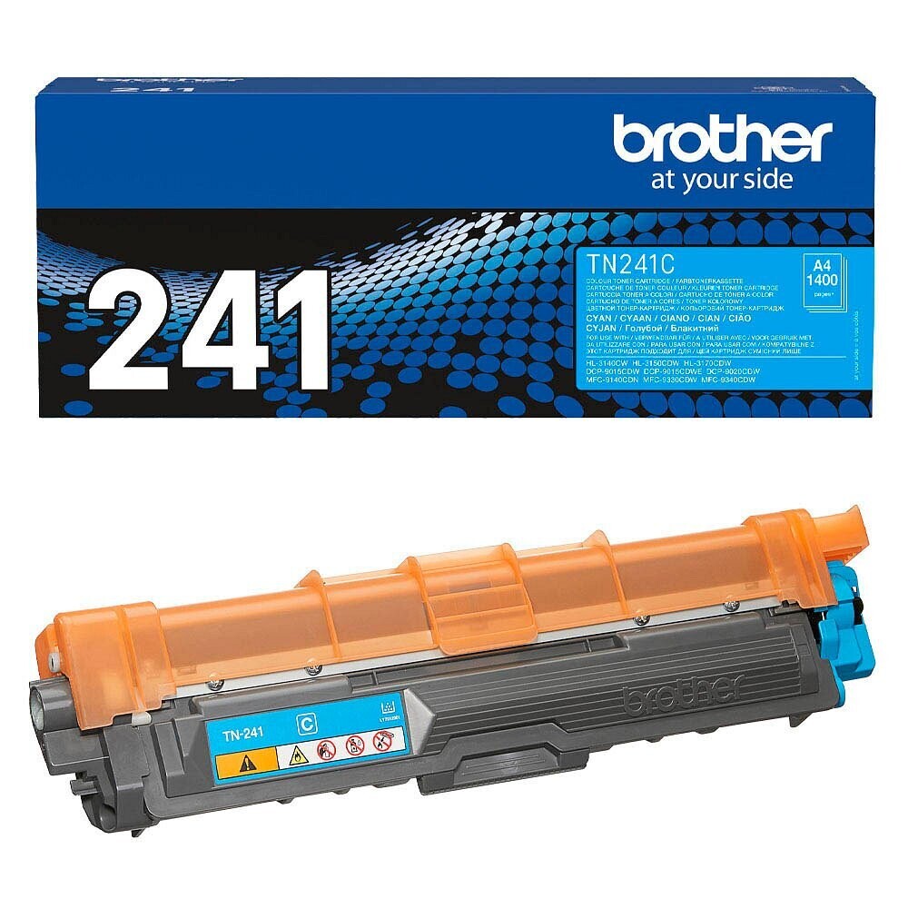 Original Brother Toner TN241C / TN-241C   Cyan