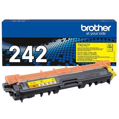 Original Brother Toner TN242Y / TN-242Y  Gelb