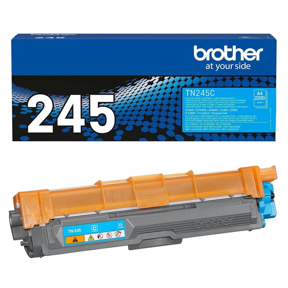 Original Brother Toner TN245C / TN-245C   Cyan