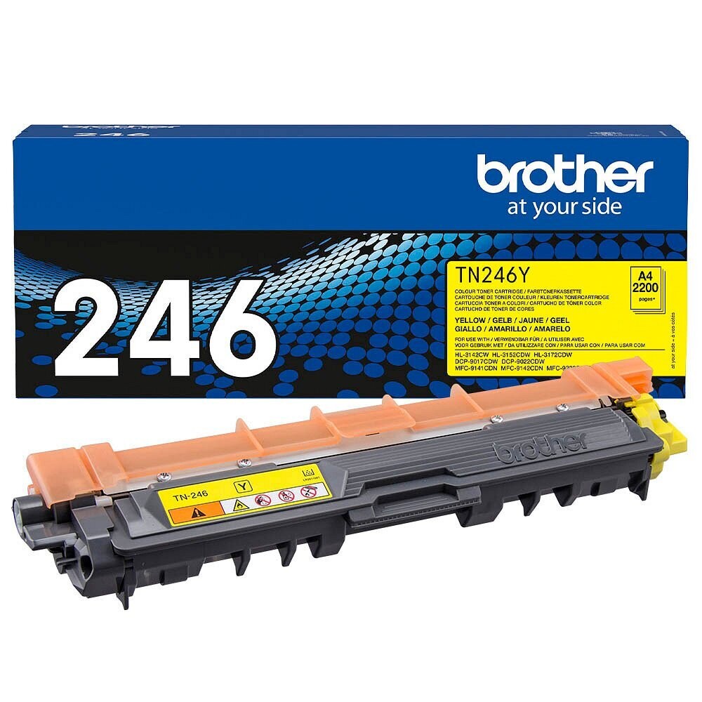 Original Brother Toner TN246Y / TN-246Y   Yellow