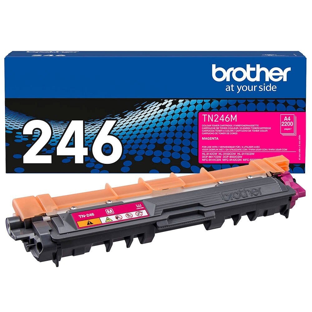 Original Brother Toner TN246M / TN-246M   Magenta