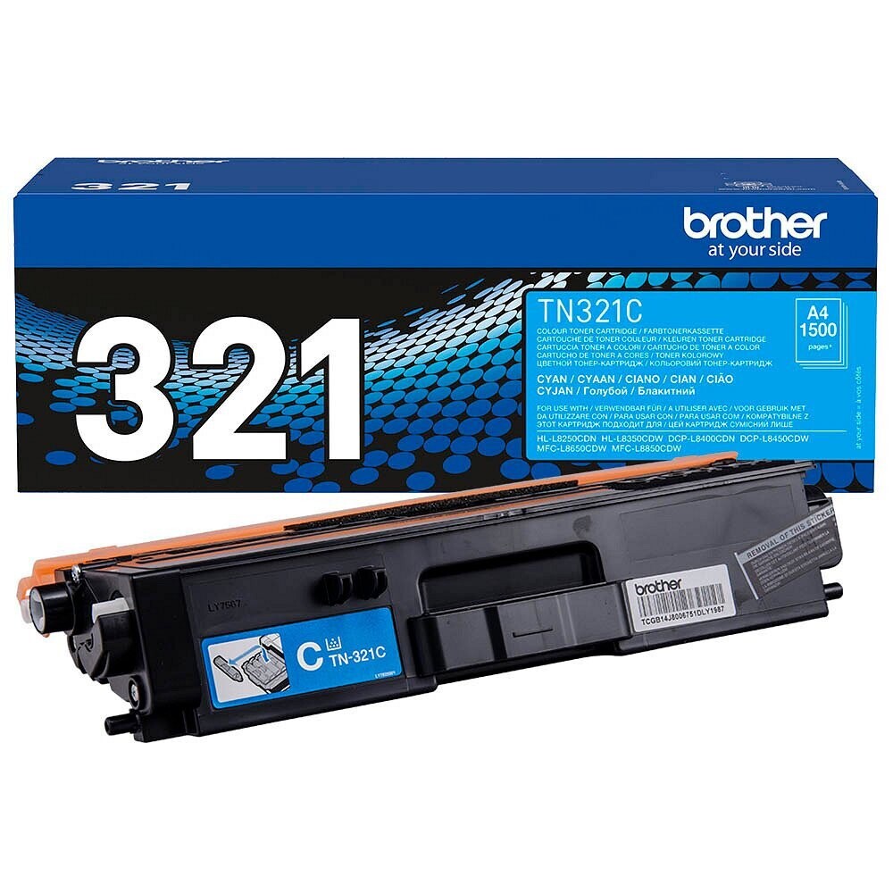 Original Brother Toner TN321C / TN-321C   Cyan